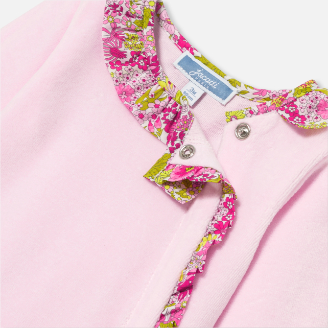 Baby girl velvet pyjamas Baby girl velvet pyjamas