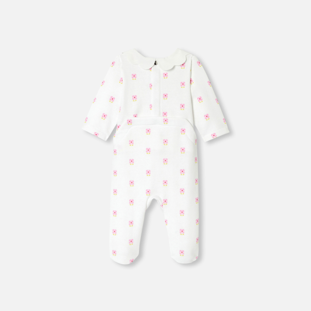 Baby girl pyjamas in fleece Baby girl pyjamas in fleece