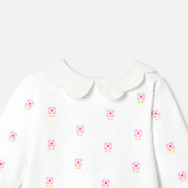 Baby girl pyjamas in fleece Baby girl pyjamas in fleece