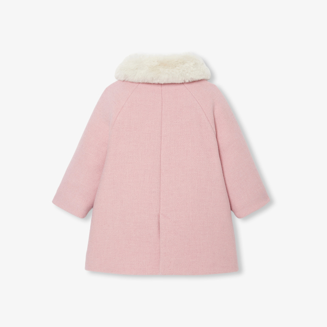 Baby girl coat in wool cloth Baby girl coat in wool cloth