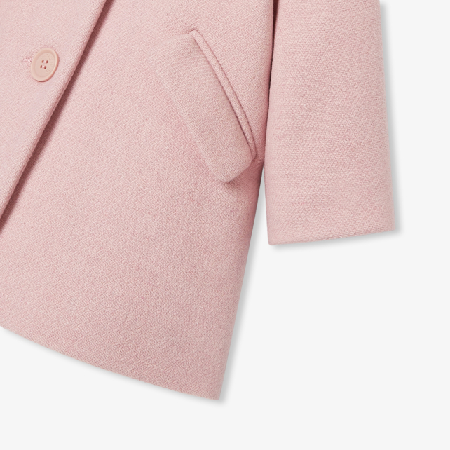 Baby girl coat in wool cloth Baby girl coat in wool cloth