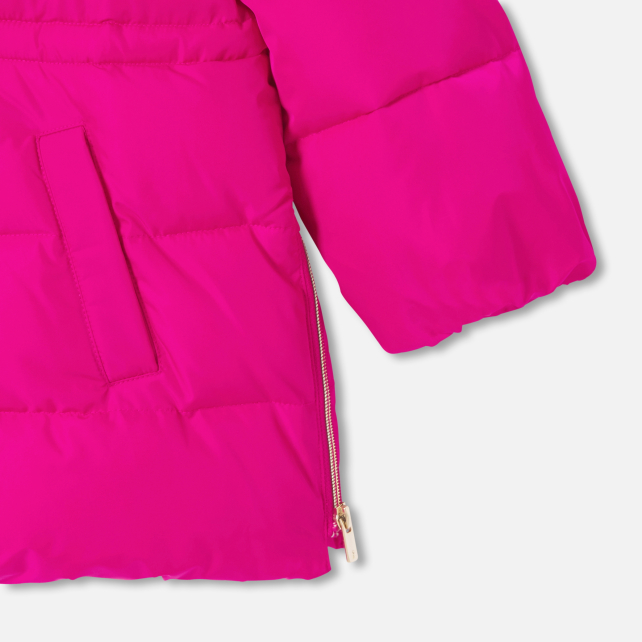 Girl mid-length padded jacket Girl mid-length padded jacket