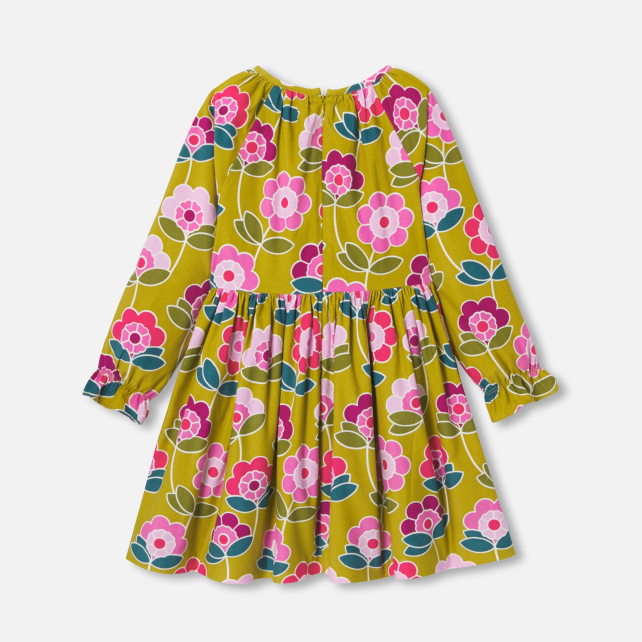 Robe enfant fille en velours milleraies Robe enfant fille en velours milleraies