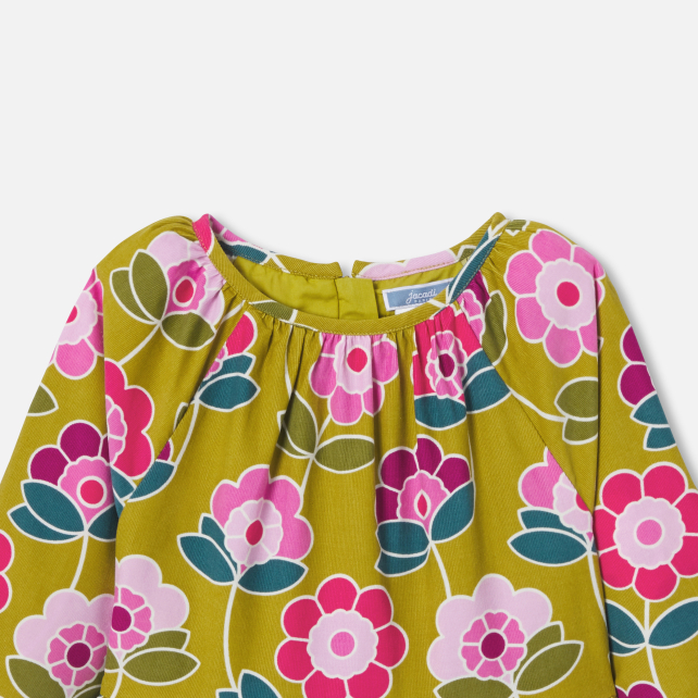 Robe enfant fille en velours milleraies Robe enfant fille en velours milleraies