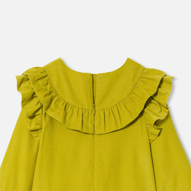 Robe enfant fille en velours milleraies Robe enfant fille en velours milleraies