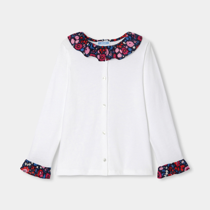 Girl long-sleeved blouse