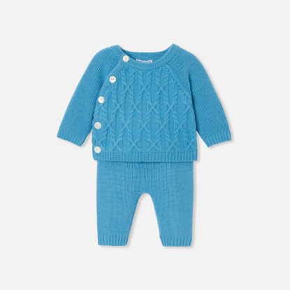 Baby boy knitted set