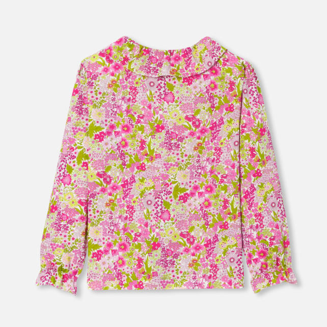 Girl blouse in Liberty fabric Girl blouse in Liberty fabric