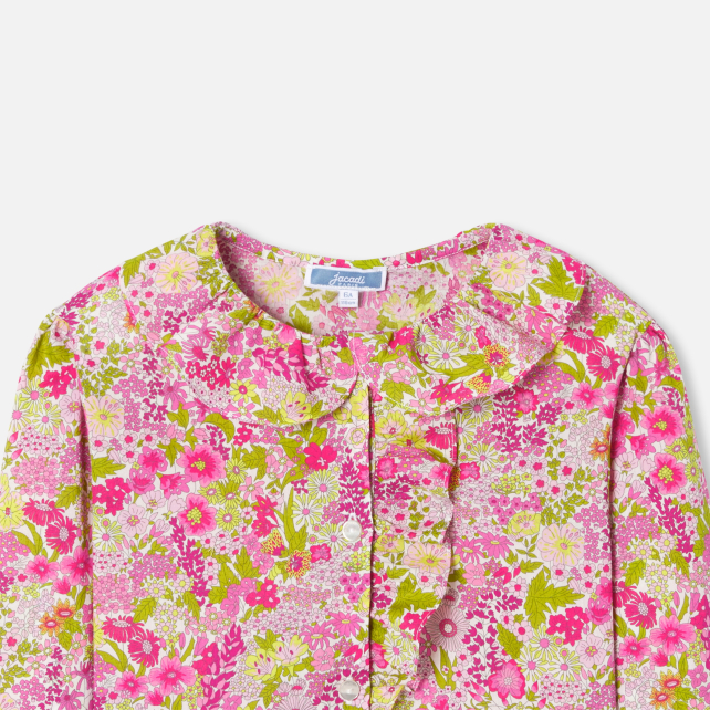 Girl blouse in Liberty fabric Girl blouse in Liberty fabric