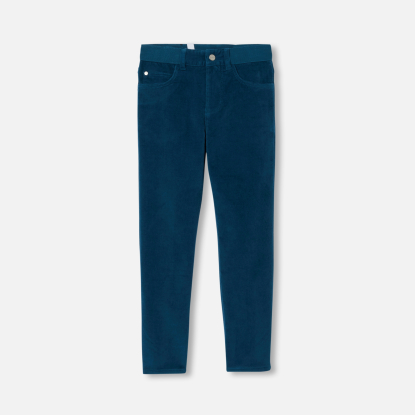 Pantalon enfant garçon en velours côtelé