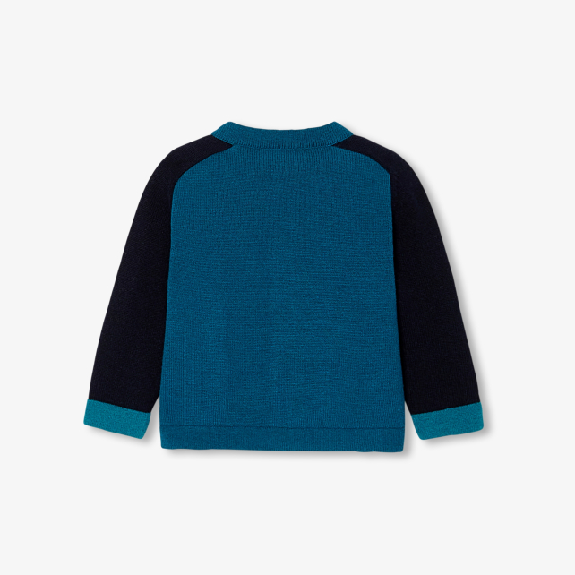 Cardigan bébé garçon color block Cardigan bébé garçon color block