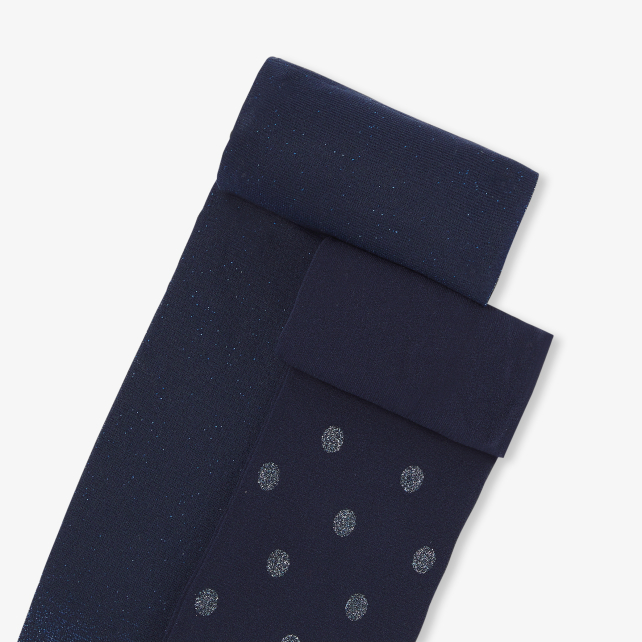 Girl set of 2 pairs of tights Girl set of 2 pairs of tights