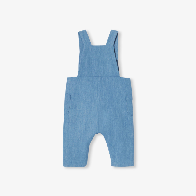 Baby lightweight denim overalls Baby lightweight denim overalls