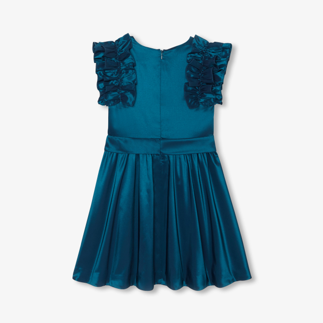 Robe enfant fille en taffetas Robe enfant fille en taffetas