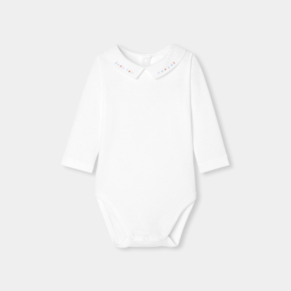Baby boy long-sleeved bodysuit