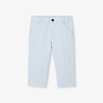 Baby boy twill trousers