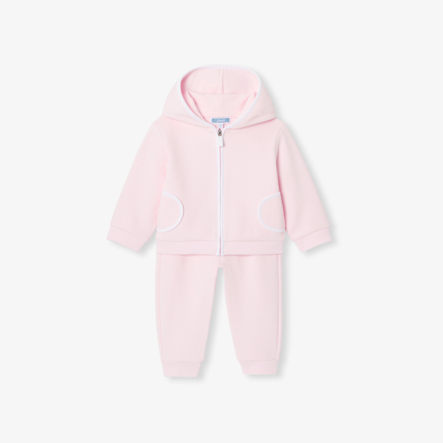 Ensemble bébé fille en maille piquée Ensemble bébé fille en maille piquée