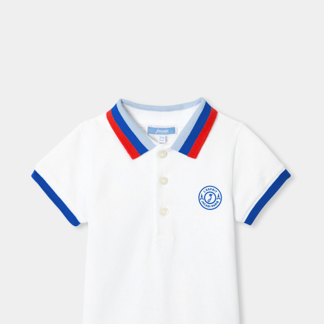 Baby boy polo neck bodysuit Baby boy polo neck bodysuit