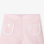 Baby girl shorts in honeycomb piqué Baby girl shorts in honeycomb piqué