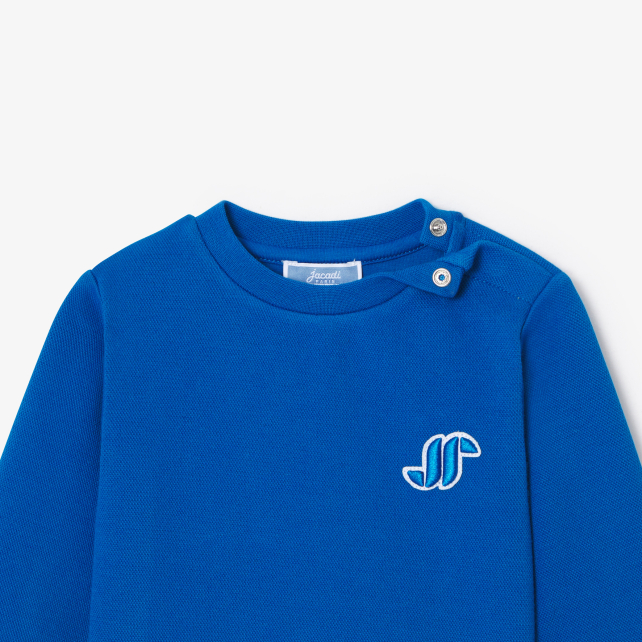 Sweat bébé garçon en piqué Sweat bébé garçon en piqué