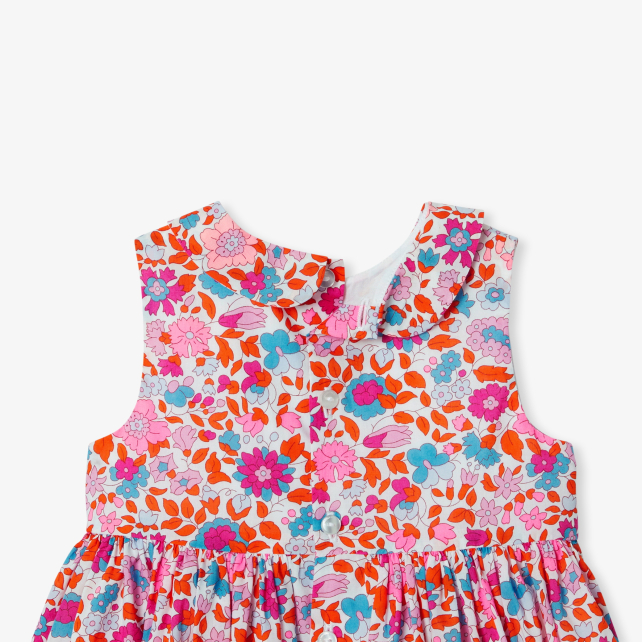 Baby girl dress in Liberty fabric Baby girl dress in Liberty fabric
