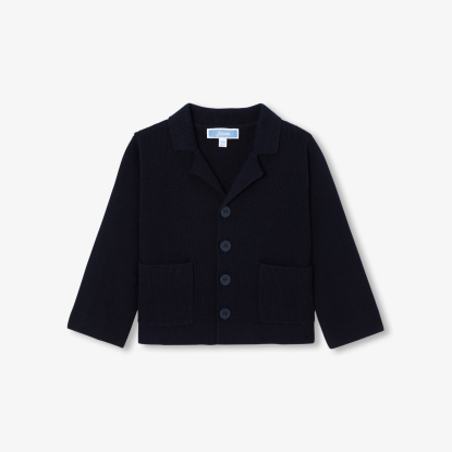 Baby boy knitted cardigan