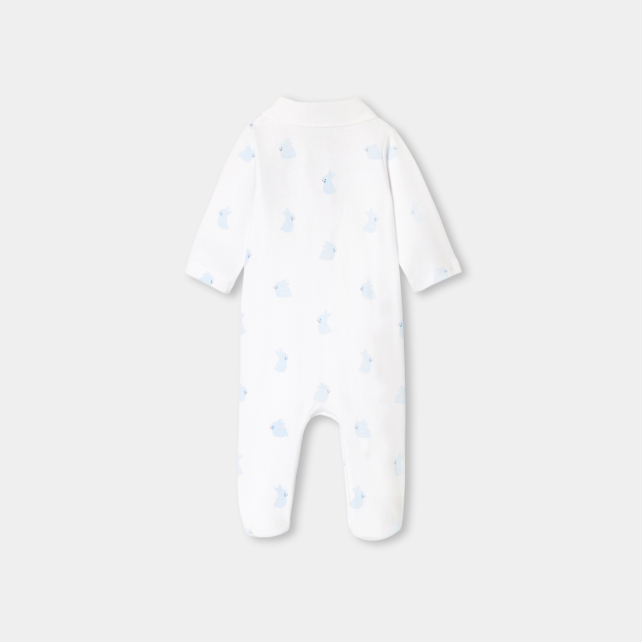 Baby boy pyjamas in interlock Baby boy pyjamas in interlock
