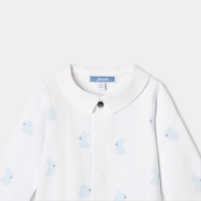 Baby boy pyjamas in interlock Baby boy pyjamas in interlock
