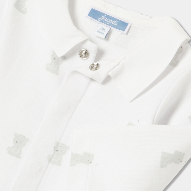 Baby boy pyjamas in interlock Baby boy pyjamas in interlock