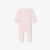 Baby girl pyjamas in velvet bouclette Baby girl pyjamas in velvet bouclette