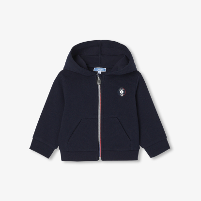 Baby zip-up sweatshirt