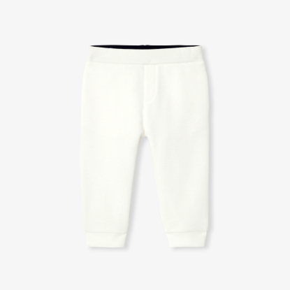 Baby joggers in quilted knit