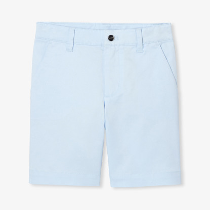 Boy twill Bermuda shorts