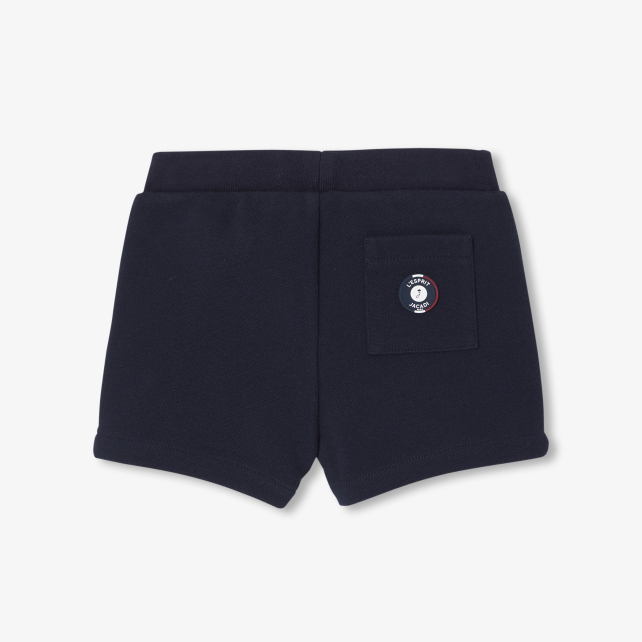 Baby boy shorts in piqué knit Baby boy shorts in piqué knit