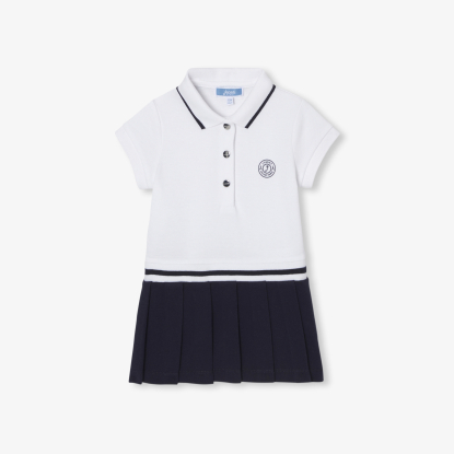 Robe polo bébé fille