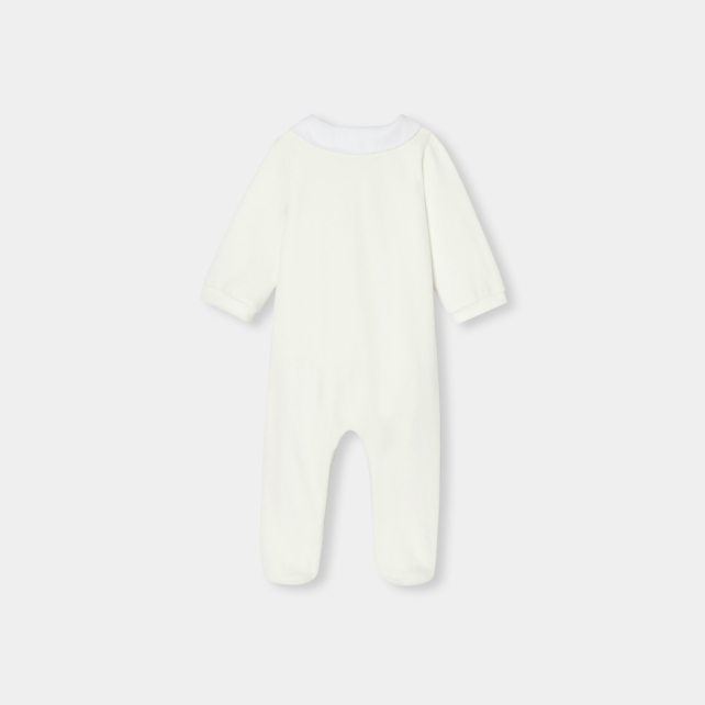Pyjama bébé en velours Pyjama bébé en velours