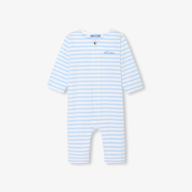 Baby boy jumpsuit in jersey Baby boy jumpsuit in jersey