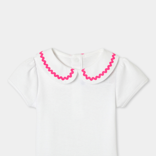 Baby girl short-sleeved bodysuit Baby girl short-sleeved bodysuit