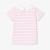 Girl striped t-shirt Girl striped t-shirt