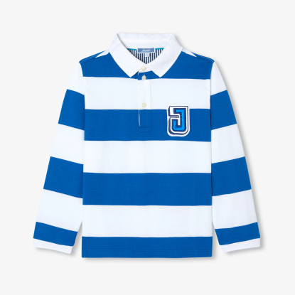 Boy jersey polo shirt