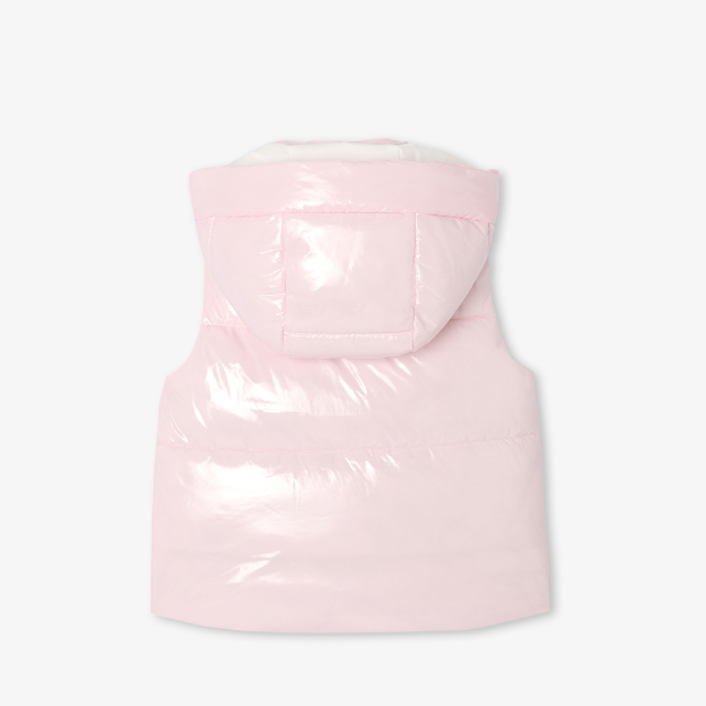 Girl sleeveless padded jacket Girl sleeveless padded jacket