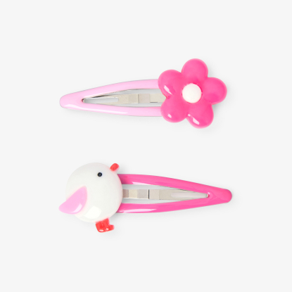 Duo de barrettes bébé fille
