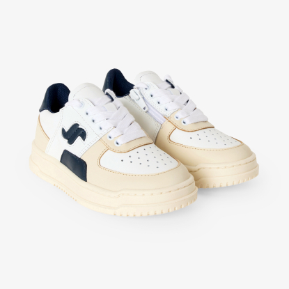 Boy leather trainers