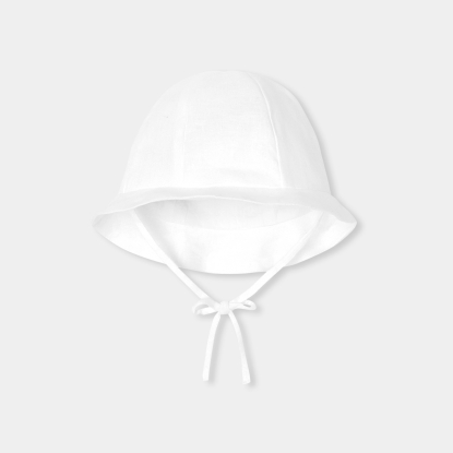 Baby linen hat