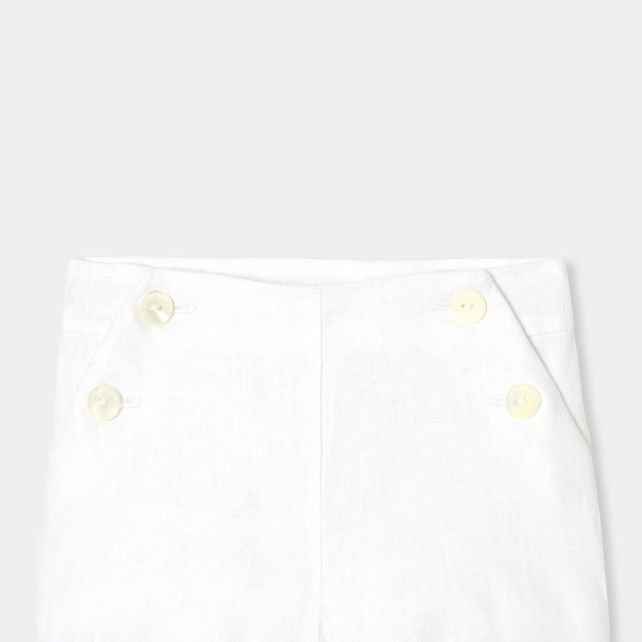 Short bébé garçon en lin Short bébé garçon en lin