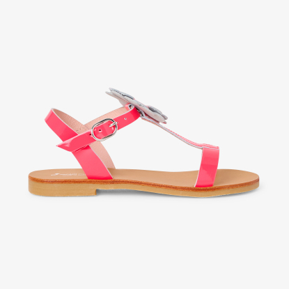 Girl patent leather sandals