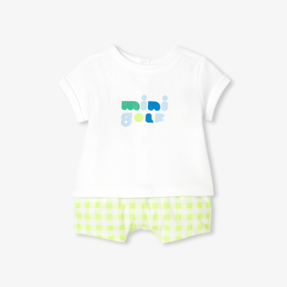 Ensemble short bébé garçon