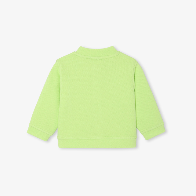 Cardigan bébé garçon en piqué de coton Cardigan bébé garçon en piqué de coton