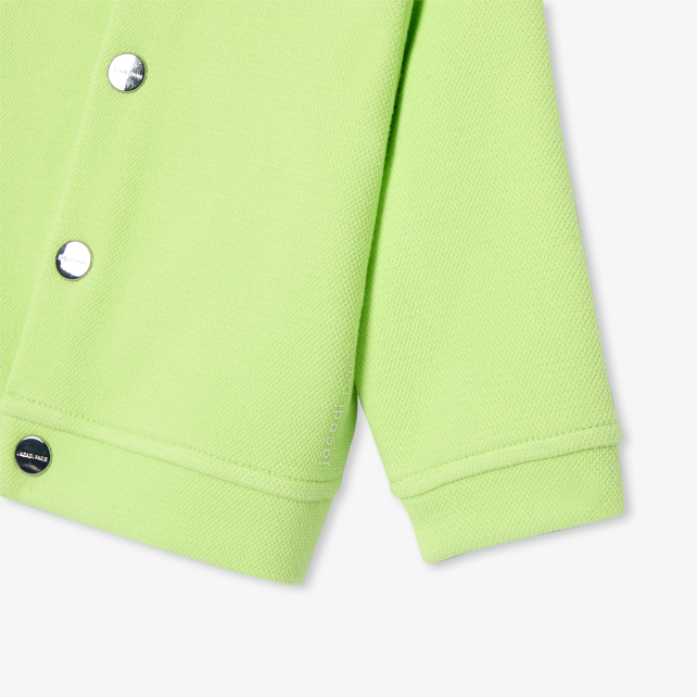 Cardigan bébé garçon en piqué de coton Cardigan bébé garçon en piqué de coton