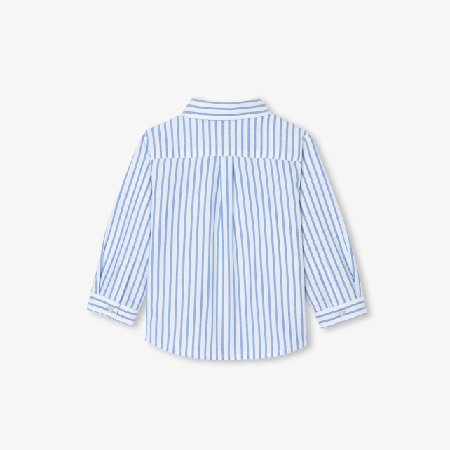Chemise bébé en oxford